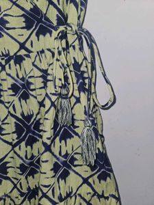 Patterned Fit &amp; Flare Dress