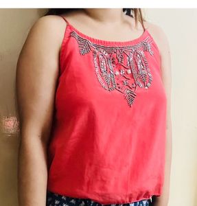 Rose Pink Top
