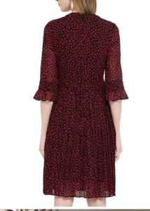 Latin Quarters Red Printed Dress