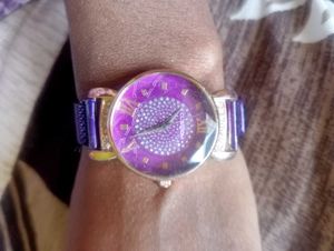 Stylish Two Women Watches Red &amp; Purple