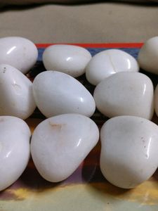 White Marble Stones For Fishtank