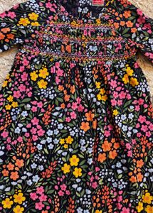 Babyhug Floral Girls Dress