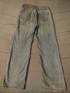 Wide Leg Denim Jeans.