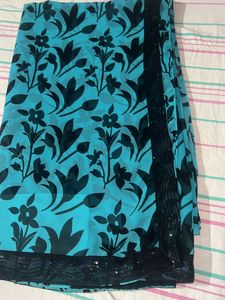 Sequence Border Designer Saree
