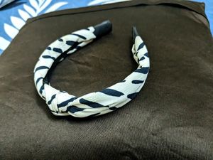 Hairband Retro Style Black 🖤 And White 🤍✨