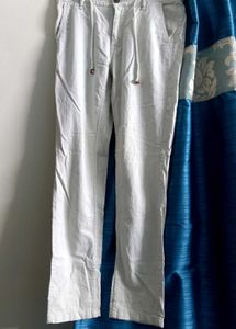 Bossini Off-white Semi-Formal Trousers