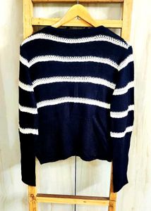 Black &amp; White Design Sweater Size-36-38