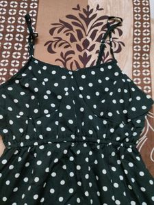 Black and White Polka Dot One Piece From Street Style Store In size XS