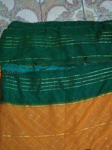 Multicolored Saree