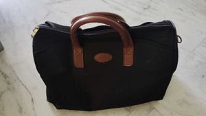 Black duffle