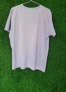 lavender Casual T-Shirt