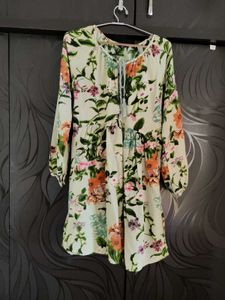 Green Tropical Dress