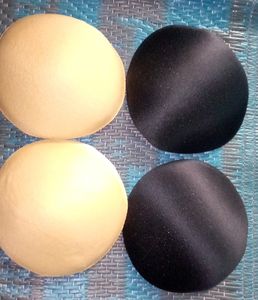 Bra Inserts - Beige & Black