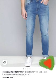 Blue Jeans 👖 Men Like New  Price Drop ‼️