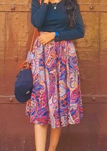 Multicolor  Skirt