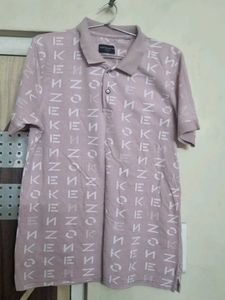 Stylish Patterned Polo Shirt
