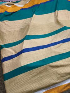 Striped Pattern Double Bedsheet only