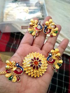 Combo necklace Set with bracelet