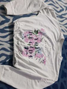 Floral Graphic Print Top