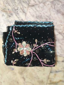 Black Saree Somthing Different Types