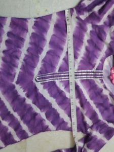 Purple Tie-Dye Lounge Set