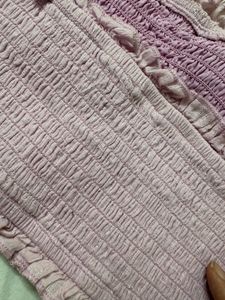 Cute Pinkish Purple Crop Top