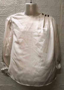 Satin White Top/ Tops &amp; Dresses For Rs.99 Only