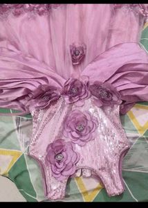 Sparkly Flower Girl Dress
