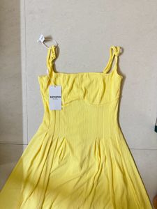Savana Butter Yellow Dress