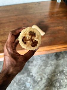 Combo Of 2 Natural Loofah, sponge