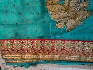 SEA GREEN SAREE