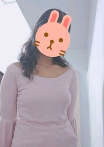 Pink Bell Sleeve Top 🪷
