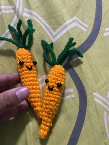 Crochet Carrot Duo