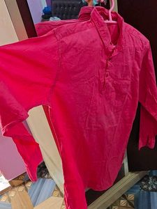 Pink Long Sleeve Shirt