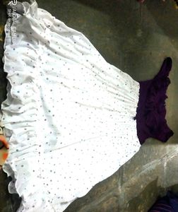 Purple Gown In Good Condition.