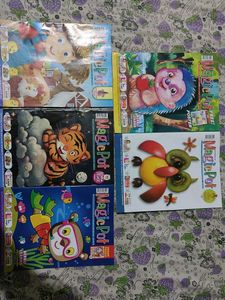MagicPot All in One kids Activity Magazines - PACK OF 5