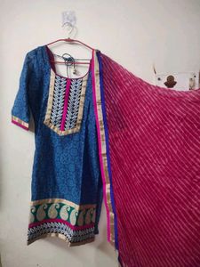 Blue patiyala Kurta 💙