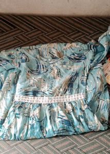 Stylish Blue Printed Kurta