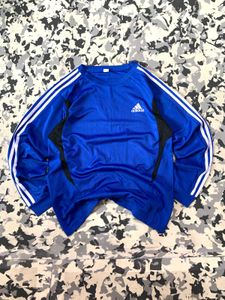 Adidas Blue Long Sleeve Jersey