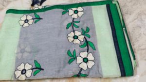 Cottan saree.. 1 time used..