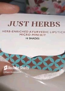 Multicolour Lipstick (Just Herbs)