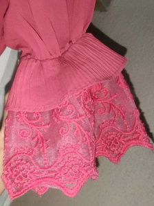 Pink Off-Shoulder Top