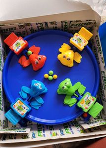 Hungry Frog Eat Beans Game