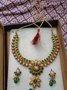 Zaveri Pearls Necklace Set