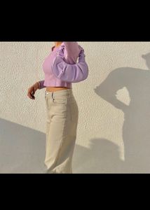 H&amp;M High Waisted Wide Leg Jeans