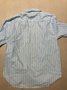 Stripped Blue Oversized Shirt