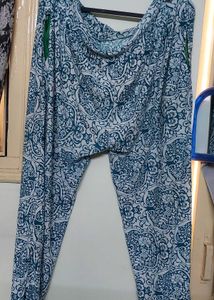 Green Plazzo Pants