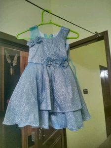 Sparkly Blue Party Dress