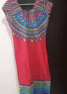 Red Biba kurti