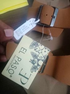 Pranzo Brown Buckle Sandals - Size 40